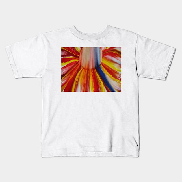 abstract Kids T-Shirt by dylanshelmerdine